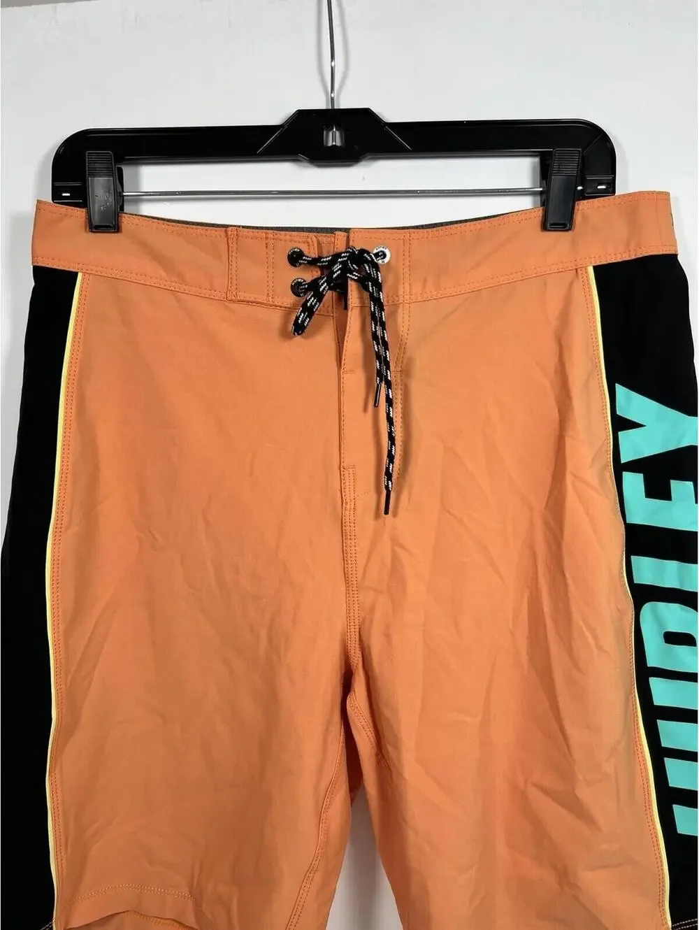 Hurley Phantom Men’s Swim Surf Trunks Boards Shorts Size 30 Orange - Picture 3 of 9